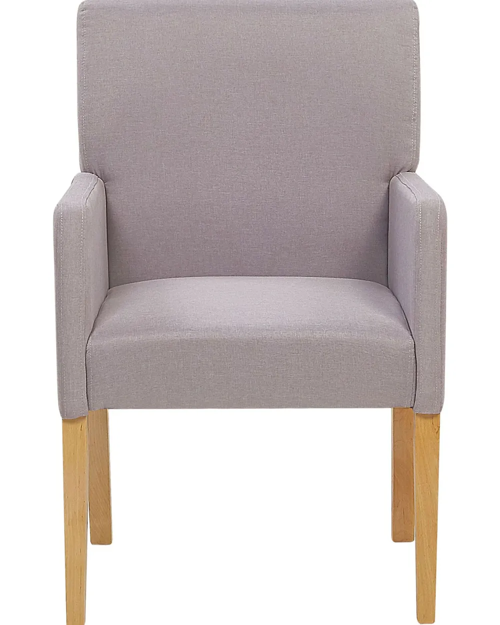 Tuolit<Beliani Tuoli Kangas Vaaleanharmaa Rockefeller