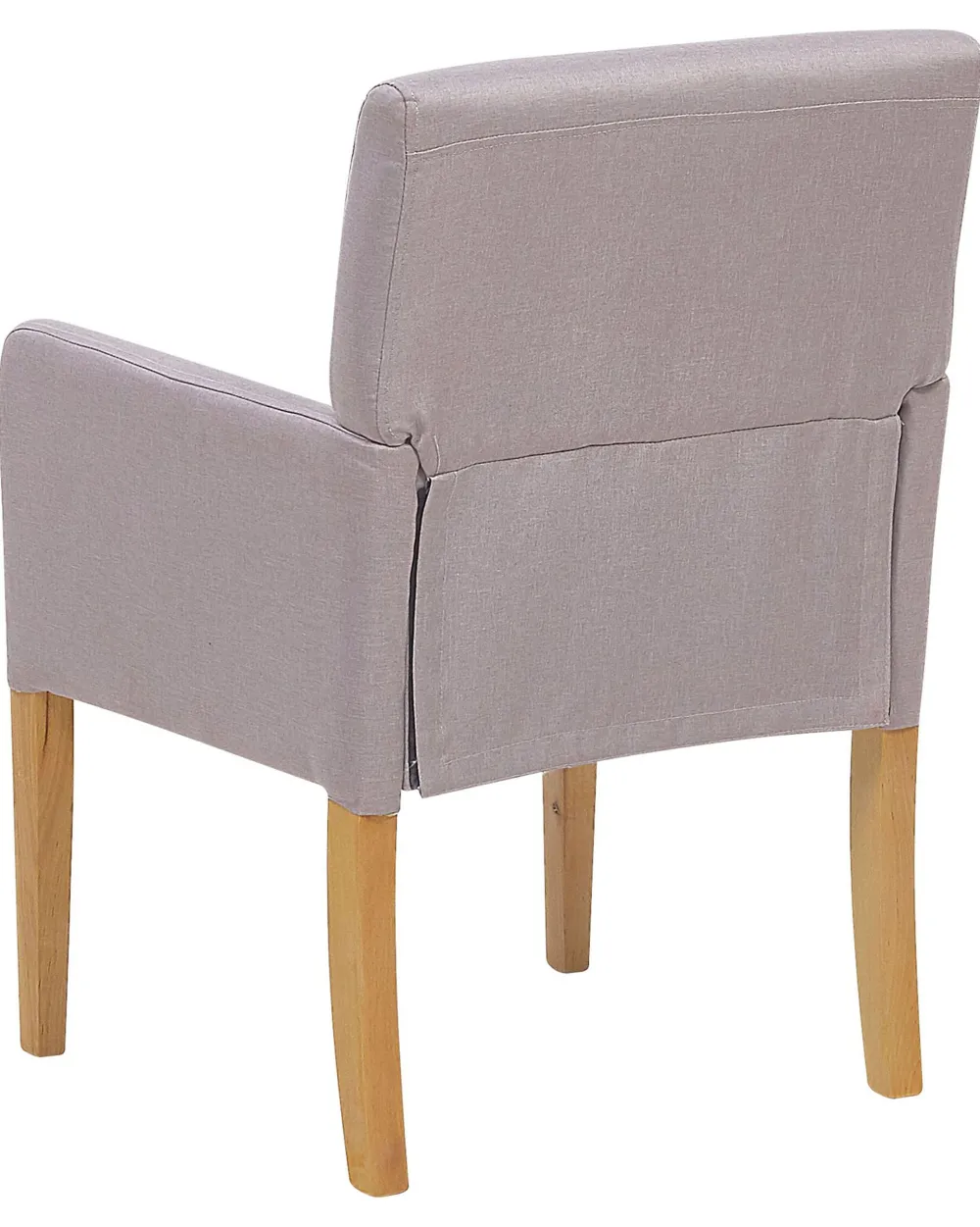 Tuolit<Beliani Tuoli Kangas Vaaleanharmaa Rockefeller