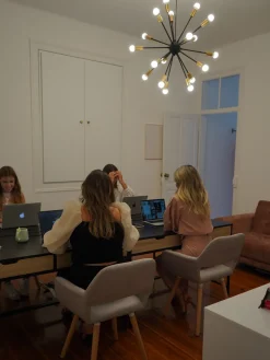 Sale Beliani Tuoli Kangas Vaaleanharmaa 2 Kpl Chicago