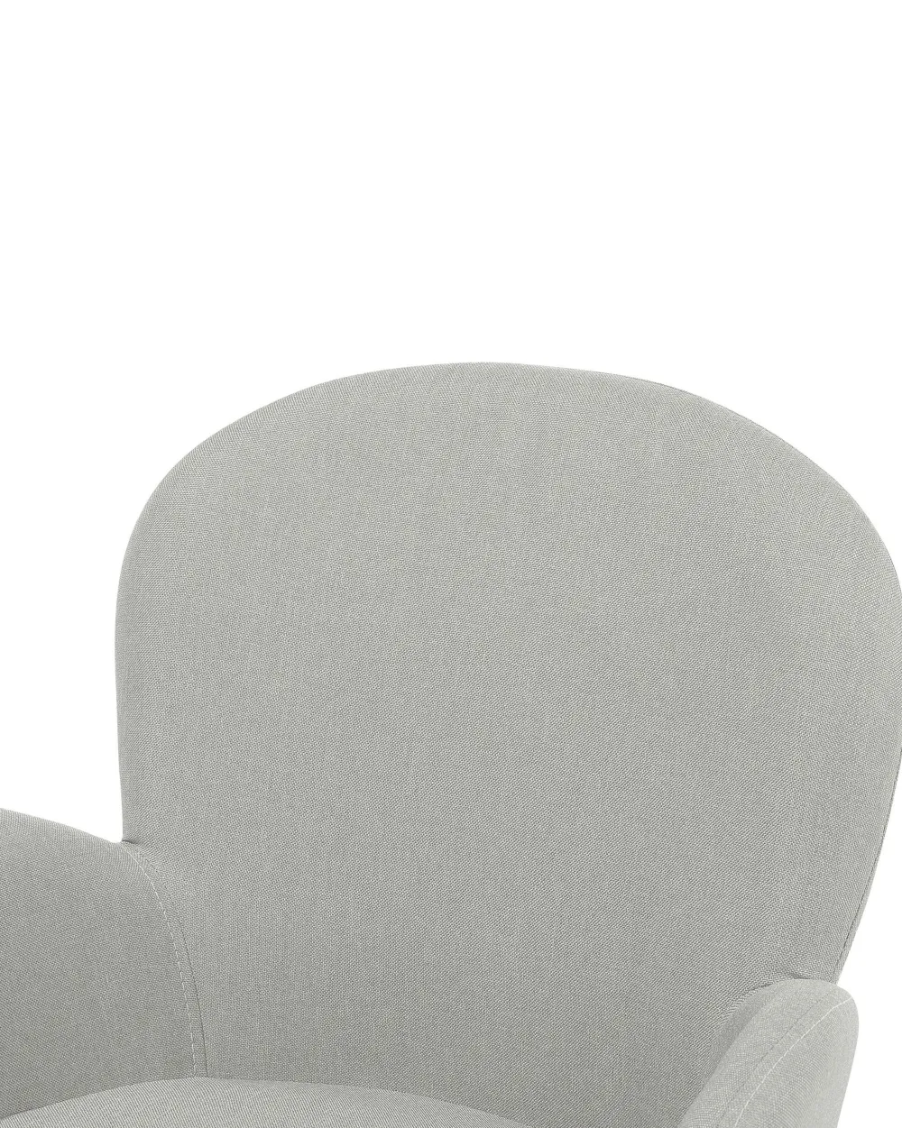 Tuolit<Beliani Tuoli Kangas Vaaleanharmaa 2 Kpl Brookville
