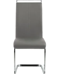 Online Beliani Tuoli Keinonahka Harmaa 2 Kpl Greedin