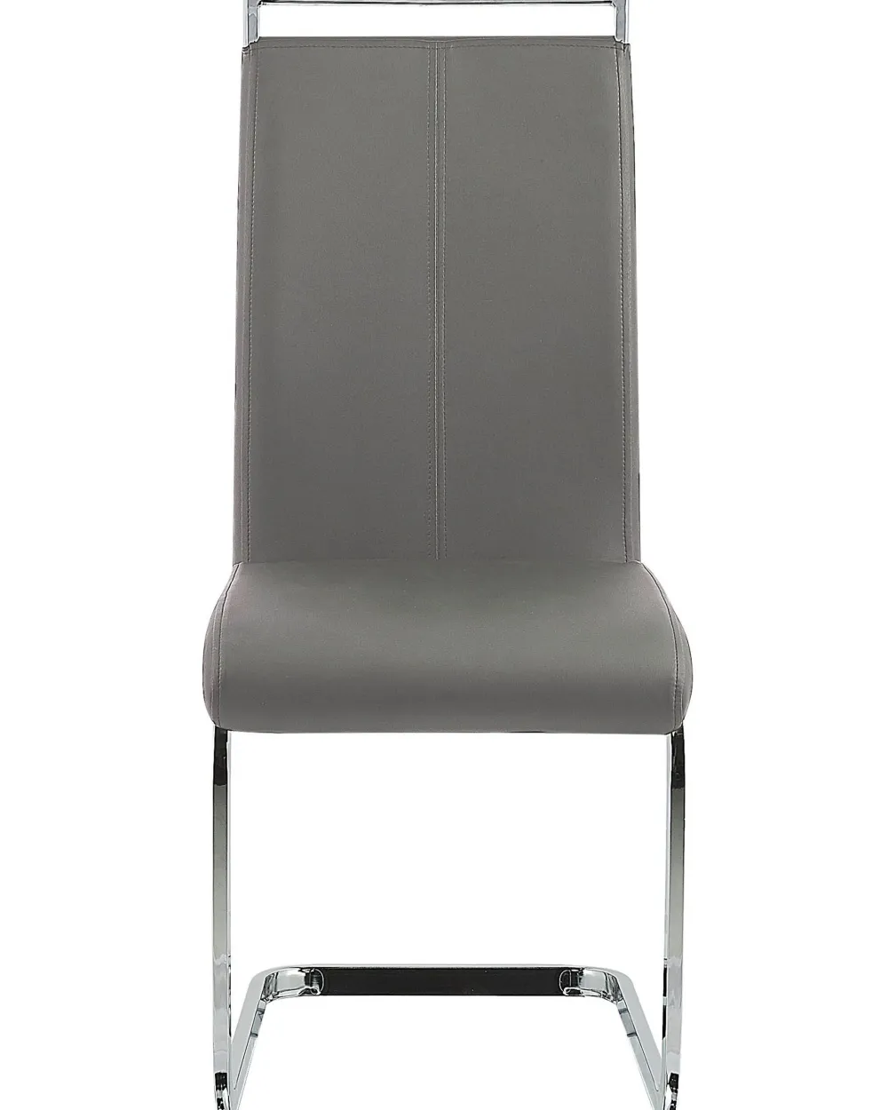Online Beliani Tuoli Keinonahka Harmaa 2 Kpl Greedin