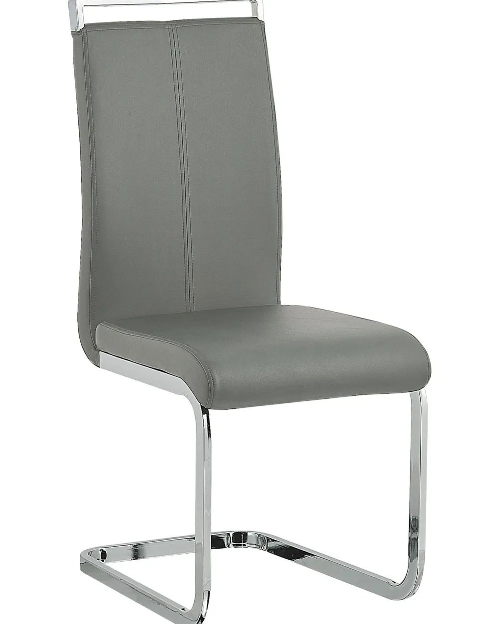 Online Beliani Tuoli Keinonahka Harmaa 2 Kpl Greedin