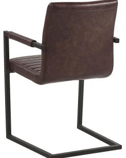 Online Beliani Tuoli Keinonahka Ruskea 2 Kpl Buford