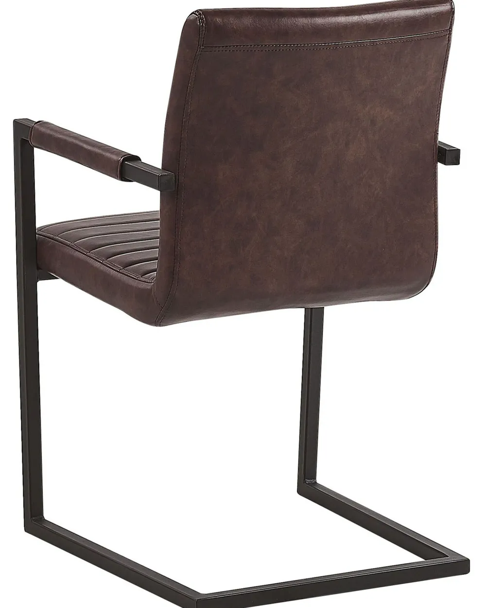 Online Beliani Tuoli Keinonahka Ruskea 2 Kpl Buford