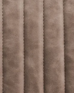 Flash Sale Beliani Tuoli Keinonahka Ruskea 2 Kpl Brandol