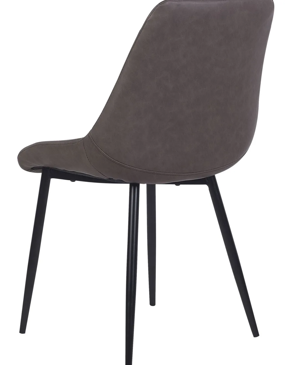 Sale Beliani Tuoli Keinonahka Tummanruskea 2 Kpl Maribel