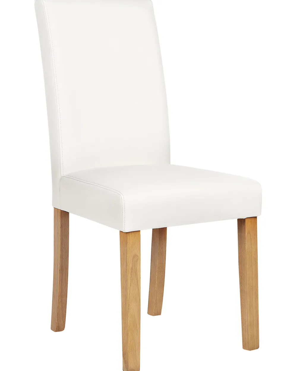 Tuolit<Beliani Tuoli Keinonahka Valkoinen 2 Kpl Broadway