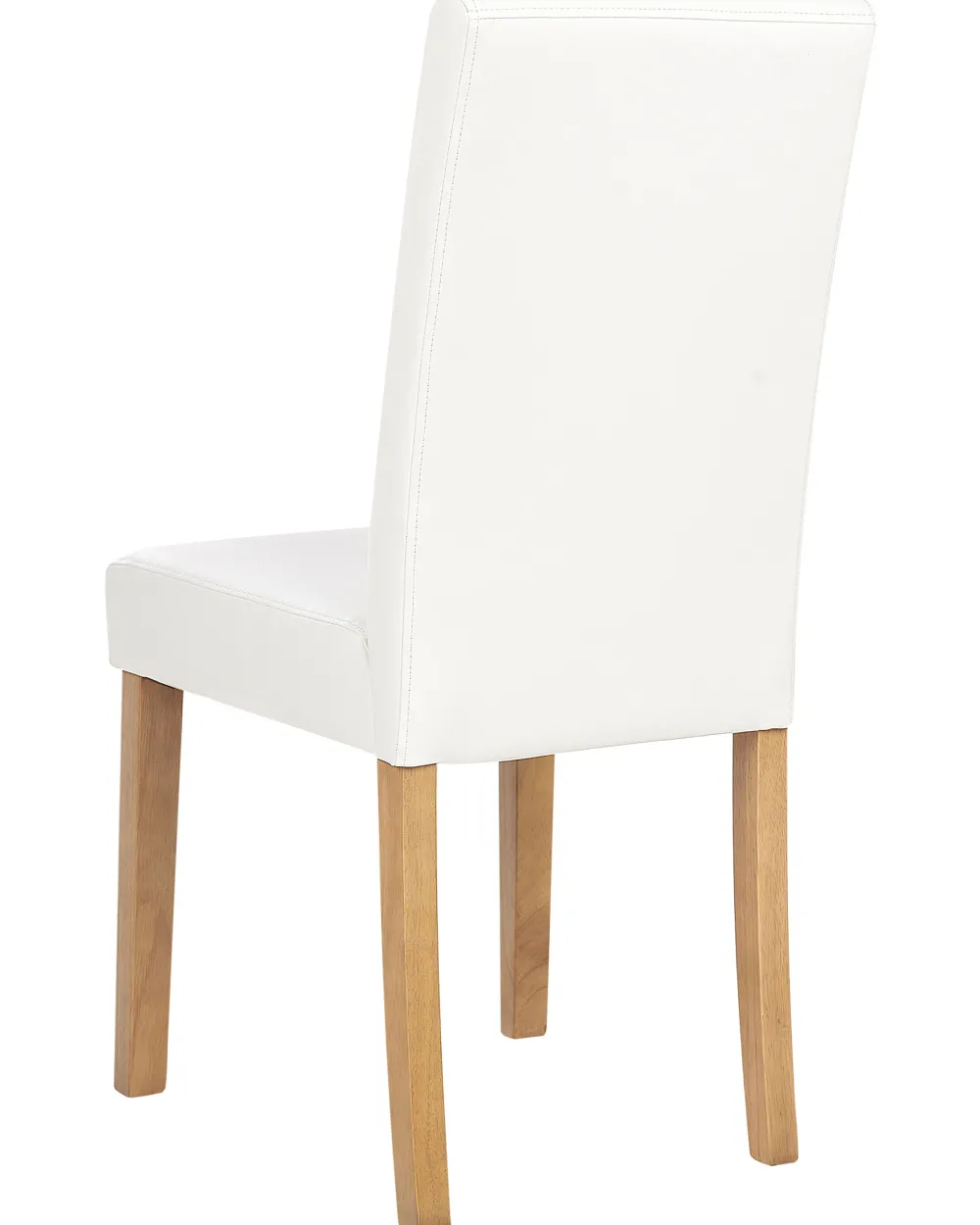 Tuolit<Beliani Tuoli Keinonahka Valkoinen 2 Kpl Broadway