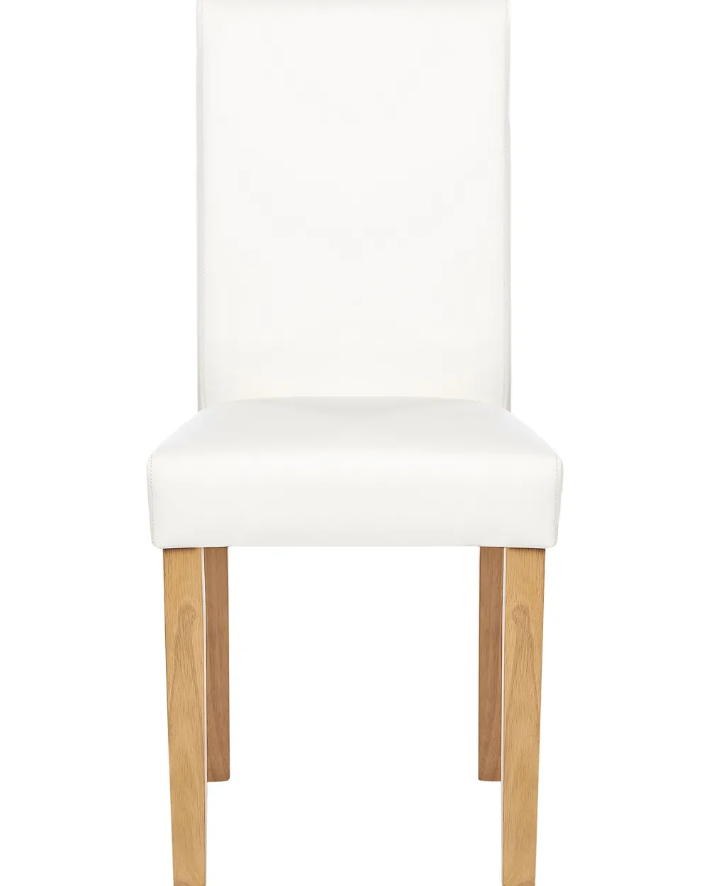 Tuolit<Beliani Tuoli Keinonahka Valkoinen 2 Kpl Broadway