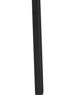 Tuolit<Beliani Tuoli Metalli Musta 2 Kpl Rigby