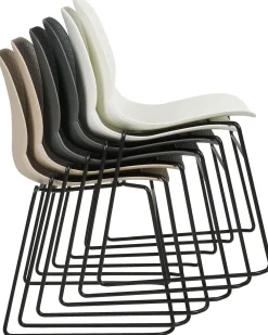 Tuolit<Beliani Tuoli Muovi Beige 4 Kpl Panora