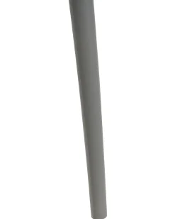 Tuolit<Beliani Tuoli Muovi Harmaa 4 Kpl Gubbio