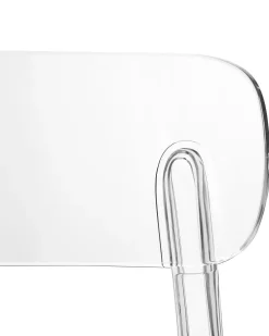 Cheap Beliani Tuoli Muovi Kirkas 2 Kpl Covington