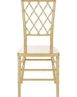 Discount Beliani Tuoli Muovi Kulta 2 Kpl Clarion