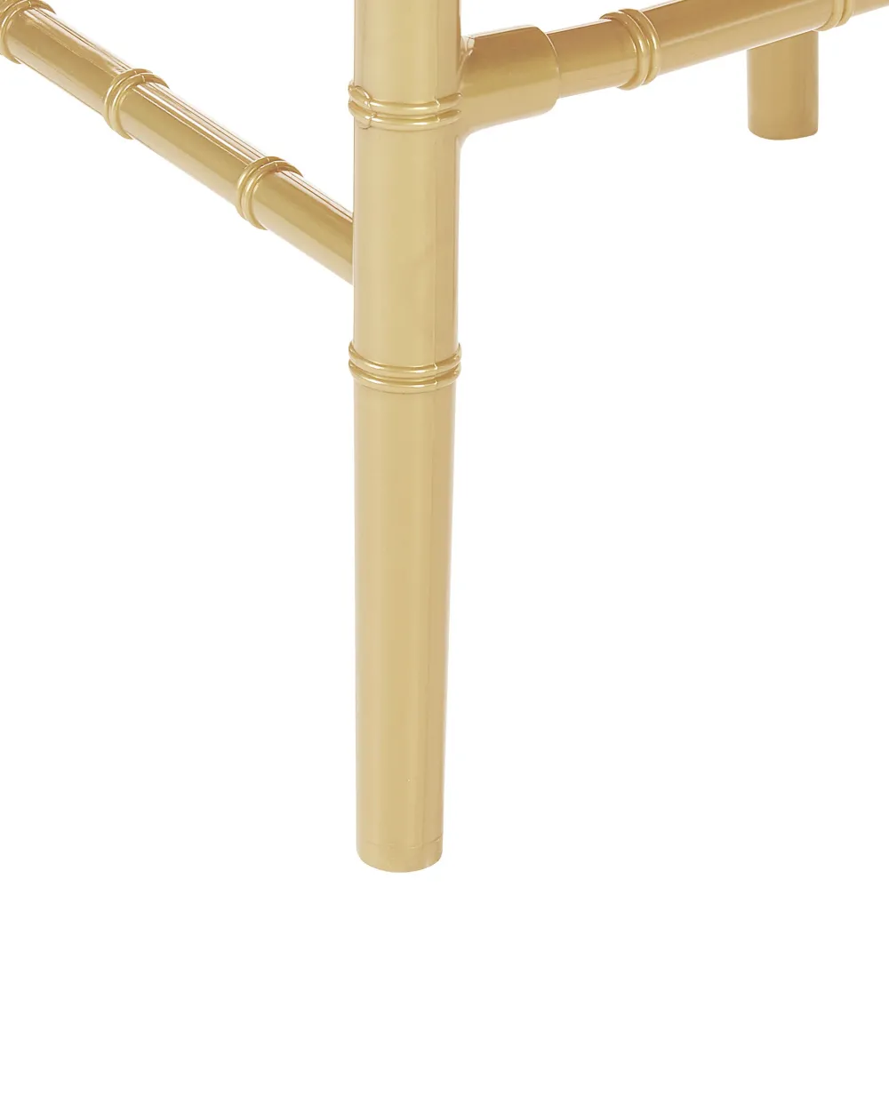 Discount Beliani Tuoli Muovi Kulta 2 Kpl Clarion