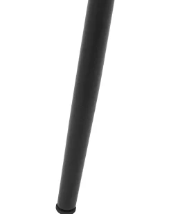 Tuolit<Beliani Tuoli Muovi Musta 2 Kpl Canton