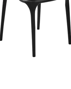 Flash Sale Beliani Tuoli Muovi Musta 8 Kpl Gubbio