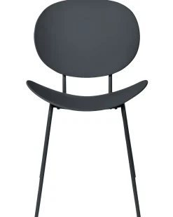 Tuolit<Beliani Tuoli Muovi Musta 2 Kpl Shonto