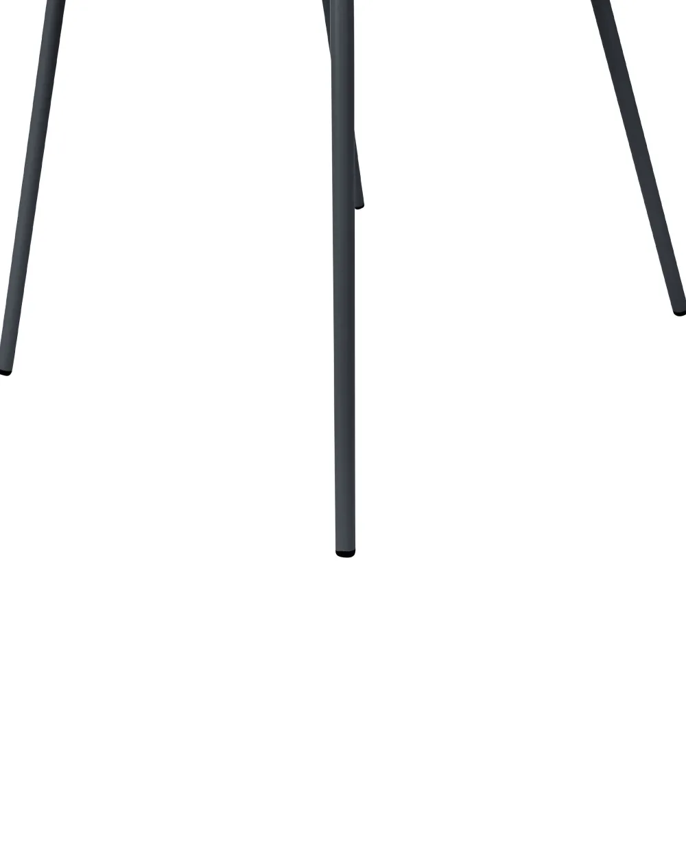 Tuolit<Beliani Tuoli Muovi Musta 2 Kpl Shonto