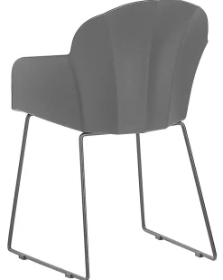 Clearance Beliani Tuoli Muovi Musta 2 Kpl Sylva