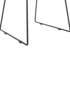 Clearance Beliani Tuoli Muovi Musta 2 Kpl Sylva