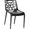 Store Beliani Tuoli Muovi Musta Morgan