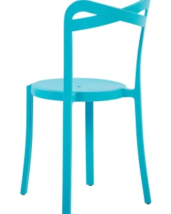 Hot Beliani Tuoli Muovi Turkoosi 4 Kpl Camogli