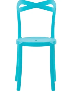 Hot Beliani Tuoli Muovi Turkoosi 4 Kpl Camogli