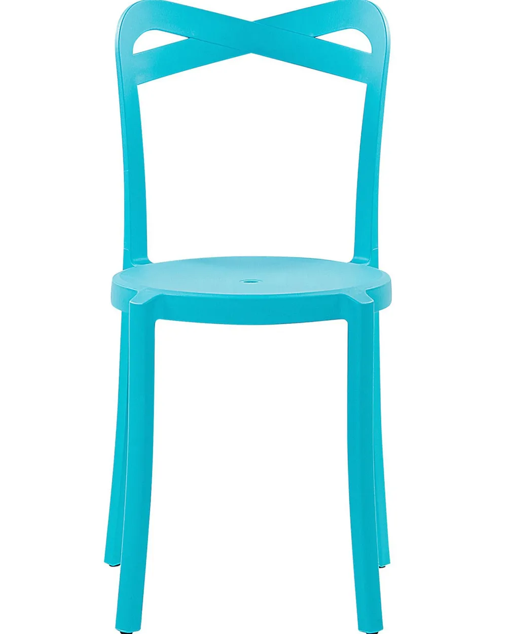 Ulkokalusteet<Beliani Tuoli Muovi Turkoosi 2 Kpl Camogli