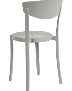 Discount Beliani Tuoli Muovi Vaaleanharmaa 4 Kpl Vieste