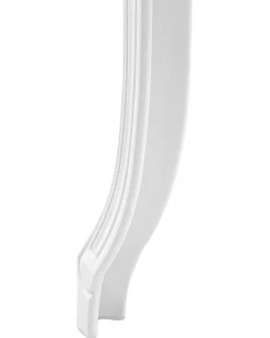 New Beliani Tuoli Muovi Valkoinen 2 Kpl Vermont