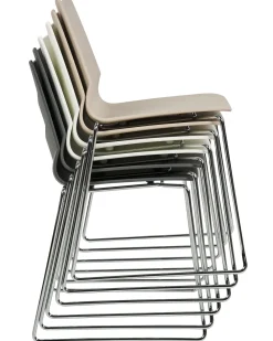 Discount Beliani Tuoli Muovi Valkoinen 4 Kpl Hartley