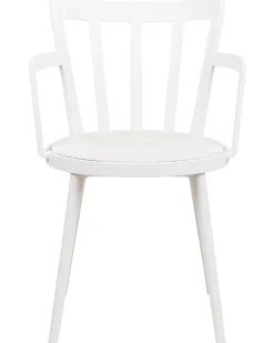 Sale Beliani Tuoli Muovi Valkoinen 4 Kpl Morill