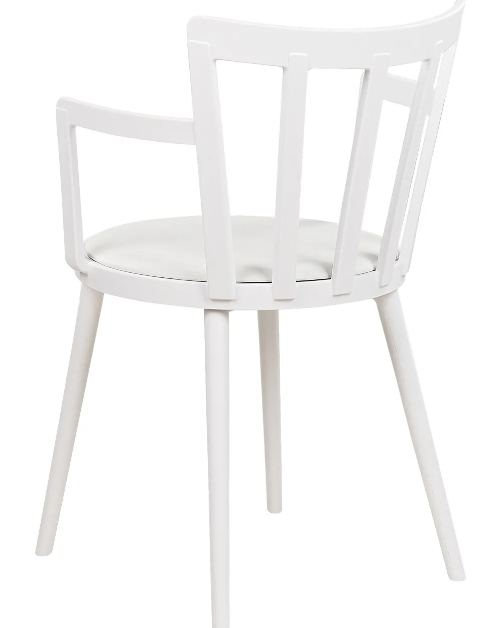 Sale Beliani Tuoli Muovi Valkoinen 4 Kpl Morill