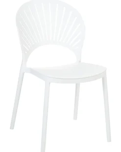 Discount Beliani Tuoli Muovi Valkoinen 4 Kpl Ostia