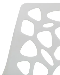 Tuolit<Beliani Tuoli Muovi Valkoinen Morgan