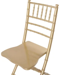 Clearance Beliani Tuoli Pyokki Kokoontaitettava Kulta 4 Kpl Machias