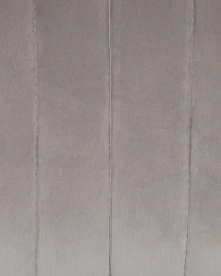 Discount Beliani Tuoli Sametti Harmaa 2 Kpl Sanilac