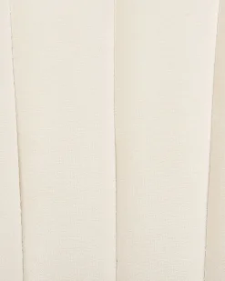 Tuolit<Beliani Tuoli Sametti Kermanvalkoinen 2 Kpl Mariposa