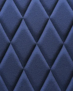 Store Beliani Tuoli Sametti Laivastonsininen 2 Kpl Arcata