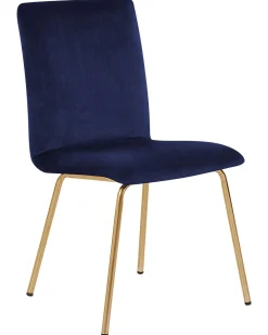 Tuolit<Beliani Tuoli Sametti Laivastonsininen 2 Kpl Rubio