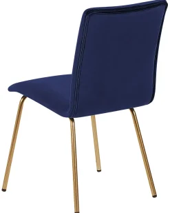Tuolit<Beliani Tuoli Sametti Laivastonsininen 2 Kpl Rubio