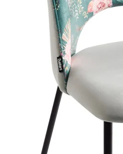 Tuolit<Beliani Tuoli Sametti Mintunvihrea 2 Kpl Covelo