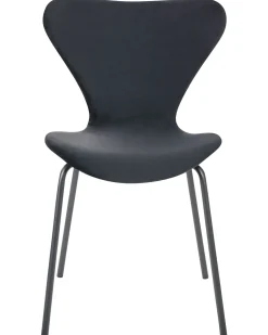 Tuolit<Beliani Tuoli Sametti Musta 2 Kpl Boonville