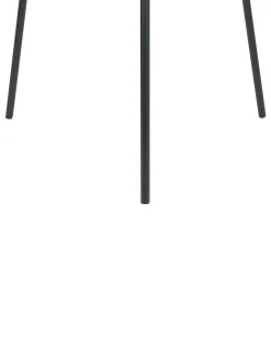 Tuolit<Beliani Tuoli Sametti Musta 2 Kpl Boonville