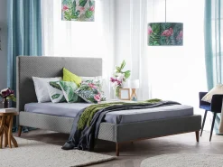 Discount Beliani Tuoli Sametti Tummansininen 2 Kpl Jasmin