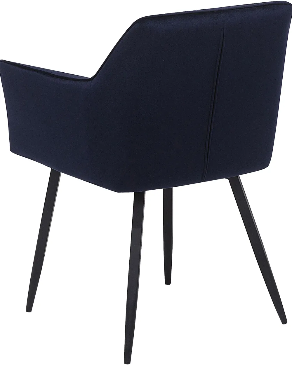 Discount Beliani Tuoli Sametti Tummansininen 2 Kpl Jasmin