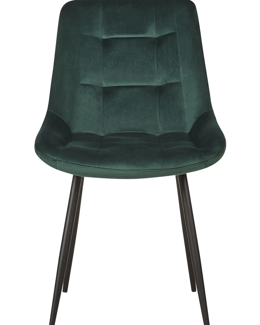 Outlet Beliani Tuoli Sametti Vihrea 2 Kpl Melrose