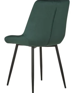 Outlet Beliani Tuoli Sametti Vihrea 2 Kpl Melrose